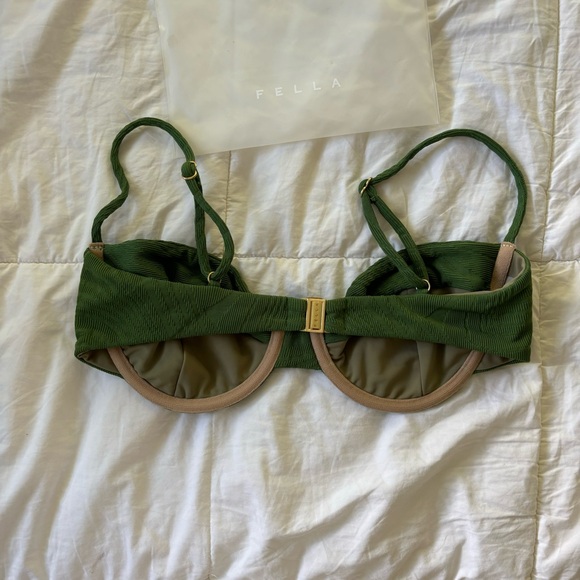 FELLA Apollo bikini top in Cactus - Picture 7 of 7
